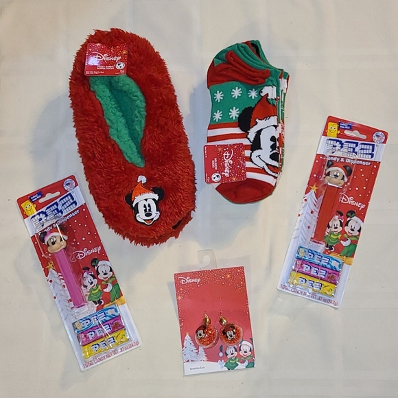 Disney Accessories - Mickey Mouse Christmas Lot